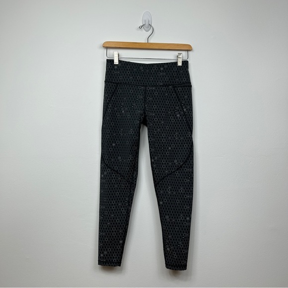 Sweaty Betty Power 7/8 Athletic Tights Workout Leggings Black/Gray Size Small - Picture 13 of 13